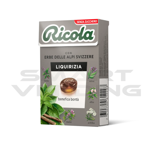 Ricola liquirizia 50gr