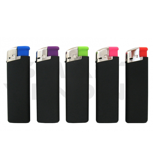 Accendino Maxi Casual Gommato Nero David Ross