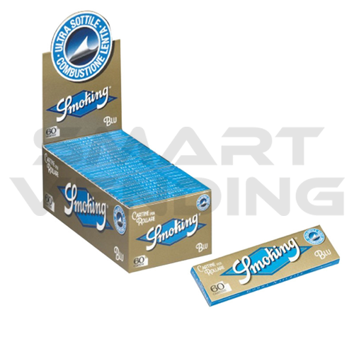 Cartina Smoking Corta Blu da 60