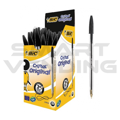 Penne Bic Cristal Nera