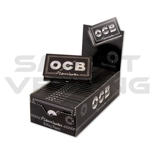 Cartina OCB Nera Doppia Corta da 100