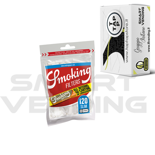 Filtri Smoking Bags 6mm e Cartina Orange da 180