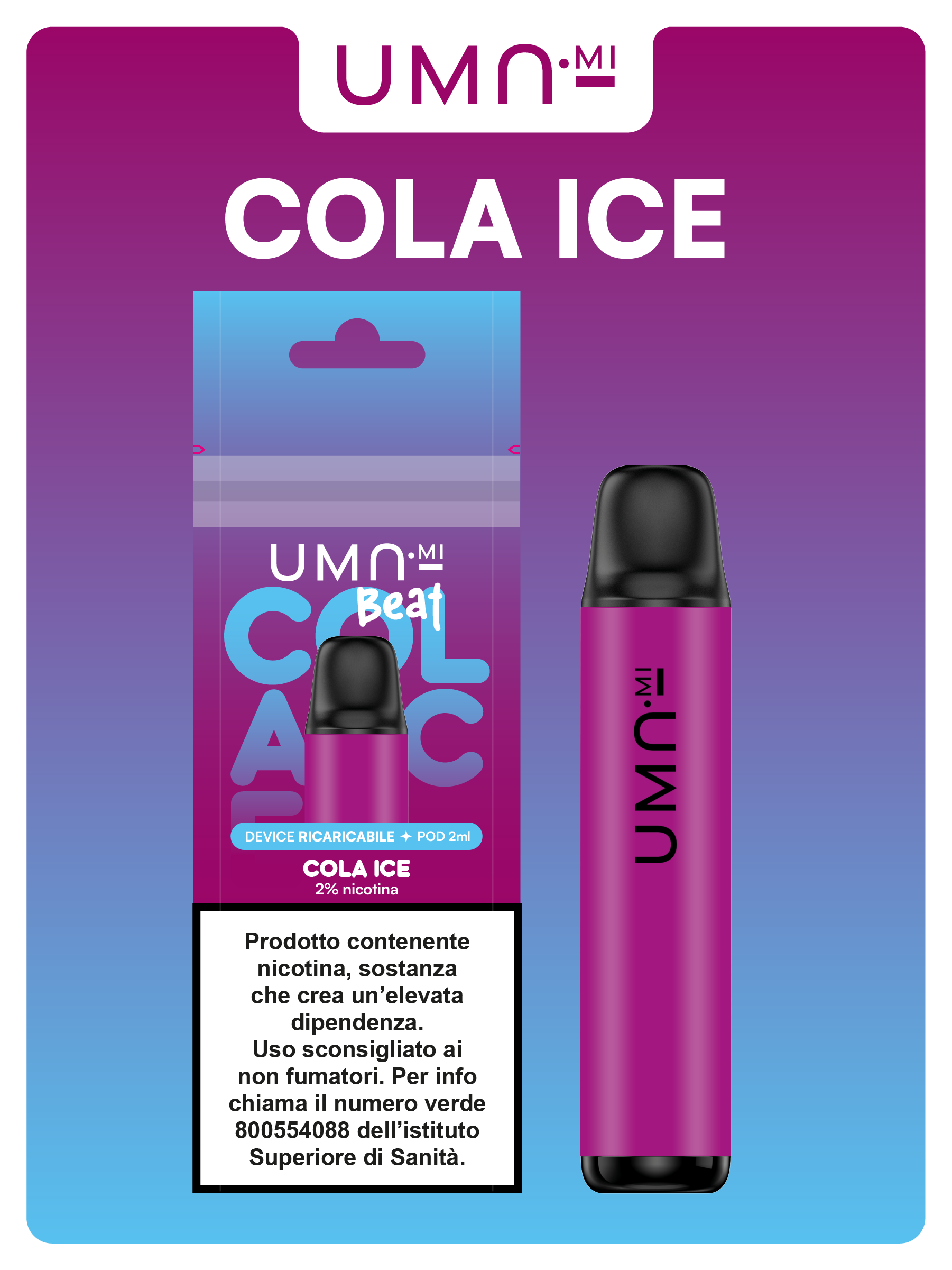 Uma.mi Beat Set Cola Ice 20mg/ml
