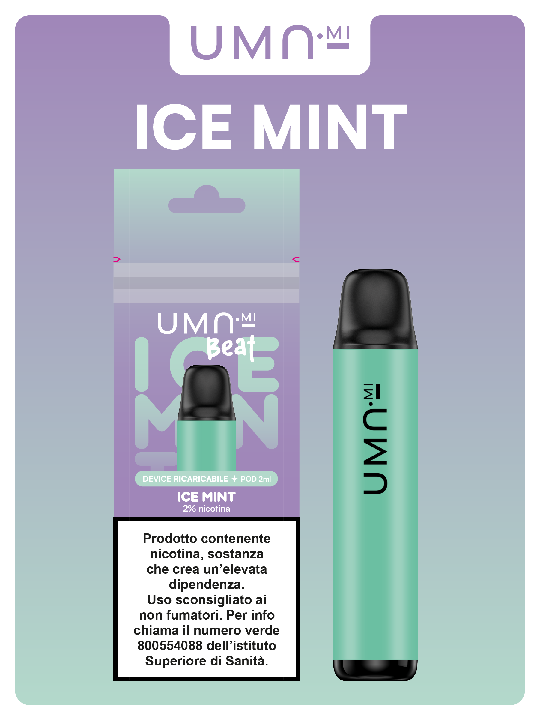Uma.mi Beat Set Ice Mint 20mg/ml