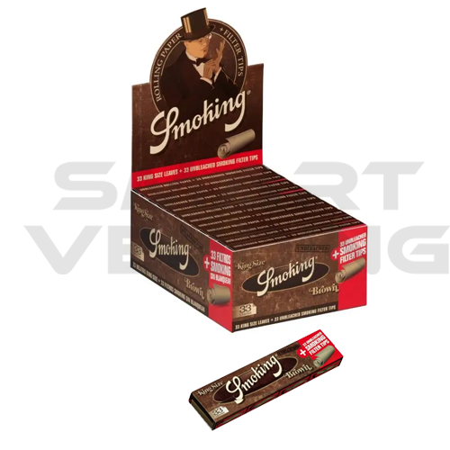Cartina Smoking KingSize Brown da 33