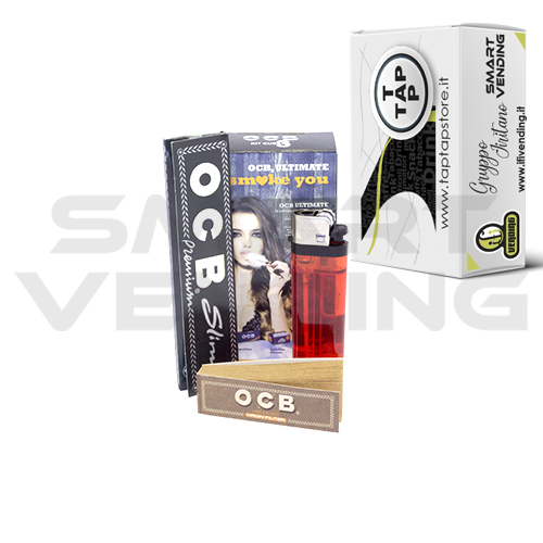 Kit OCB Nero Cartina KS Filtri Accendino da 64