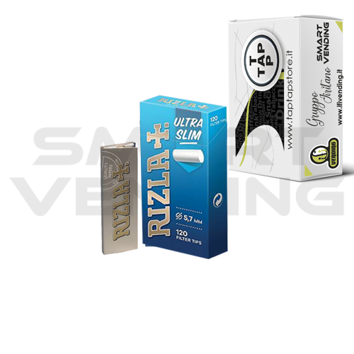 Filtri Rizla 5.7mm e Cartina Silver Corta da 170