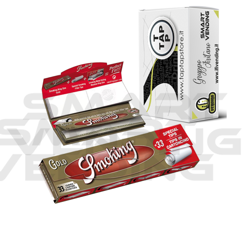 Cartina Smoking Gold KS e Filtri Tips da 66