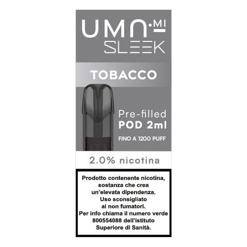 Uma.mi Sleek Pod Tobacco 20mg/ml