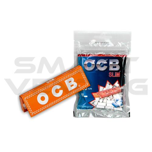 Filtri OCB 6mm Bags e Cartina Orange Corta da 170
