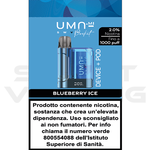 Uma.mi Swap Pocket Set Blueberry Ice 20mg/ml