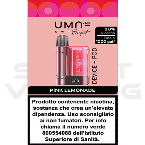 Uma.mi Swap Pocket Set PinkLemonade 20mg/ml