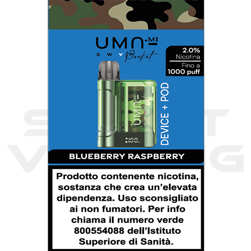 Uma.mi Swap Pocket Set Blueberry Raspberry 20mg/ml