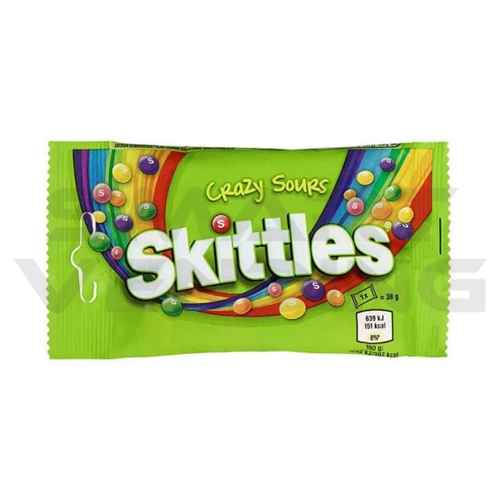 Skittles Sours bag singolo 38gr