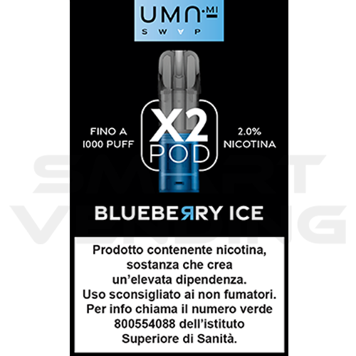 Uma.mi Swap Pod Blueberry Ice 20mg/ml