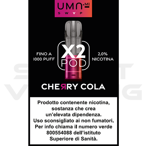 Uma.mi Swap Pod Cherry Cola20mg/ml