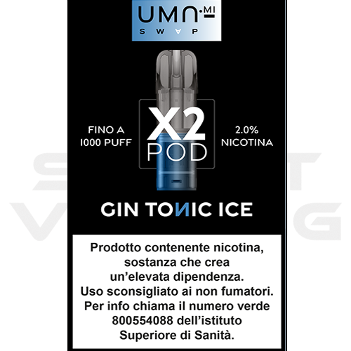 Uma.mi Swap Pod Gin Tonic Ice 20mg/ml