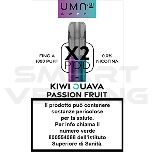 Uma.mi Swap Pod Kiwi Guava Passionfruit 0%