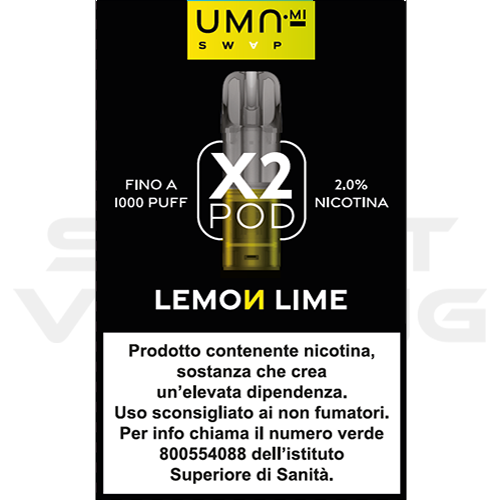 Uma.mi Swap Pod Lemon Lime 20mg/ml