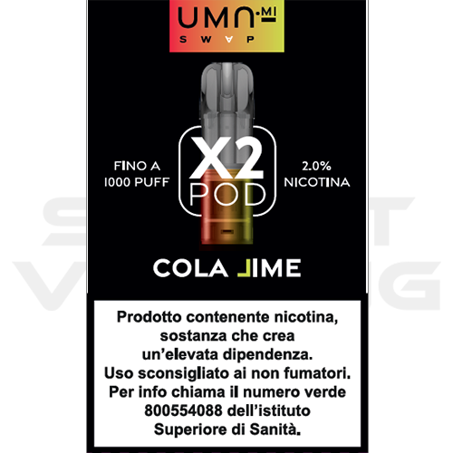 Uma.mi Swap Pod Cola Lime 20mg/ml