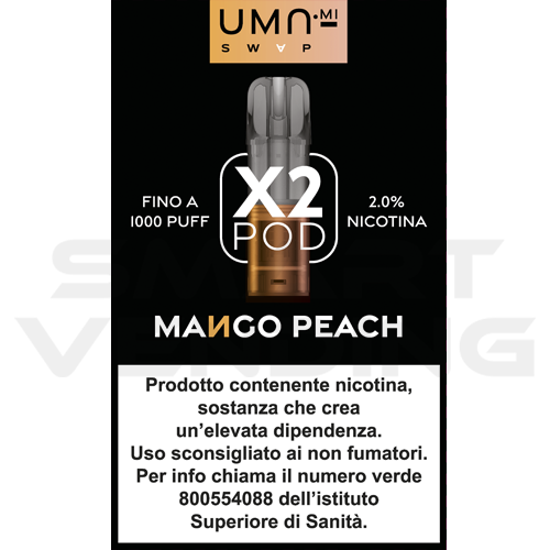 Uma.mi Swap Pod Mango Peach20mg/ml