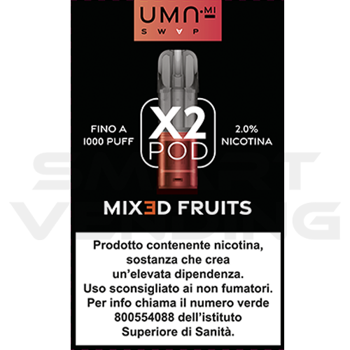 Uma.mi Swap Pod Mixed Fruits 20mg/ml