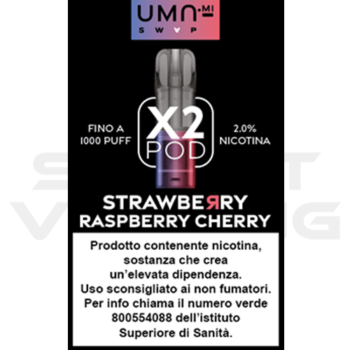 Uma.mi Swap Pod Strawberry Raspberry Cherry 20mg/ml