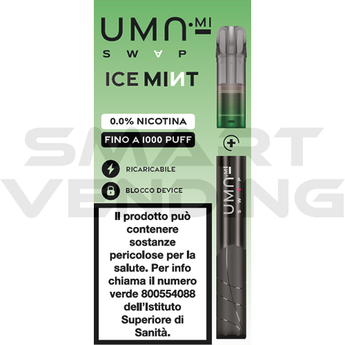 Uma.mi Swap Pod System Ice Mint 0%