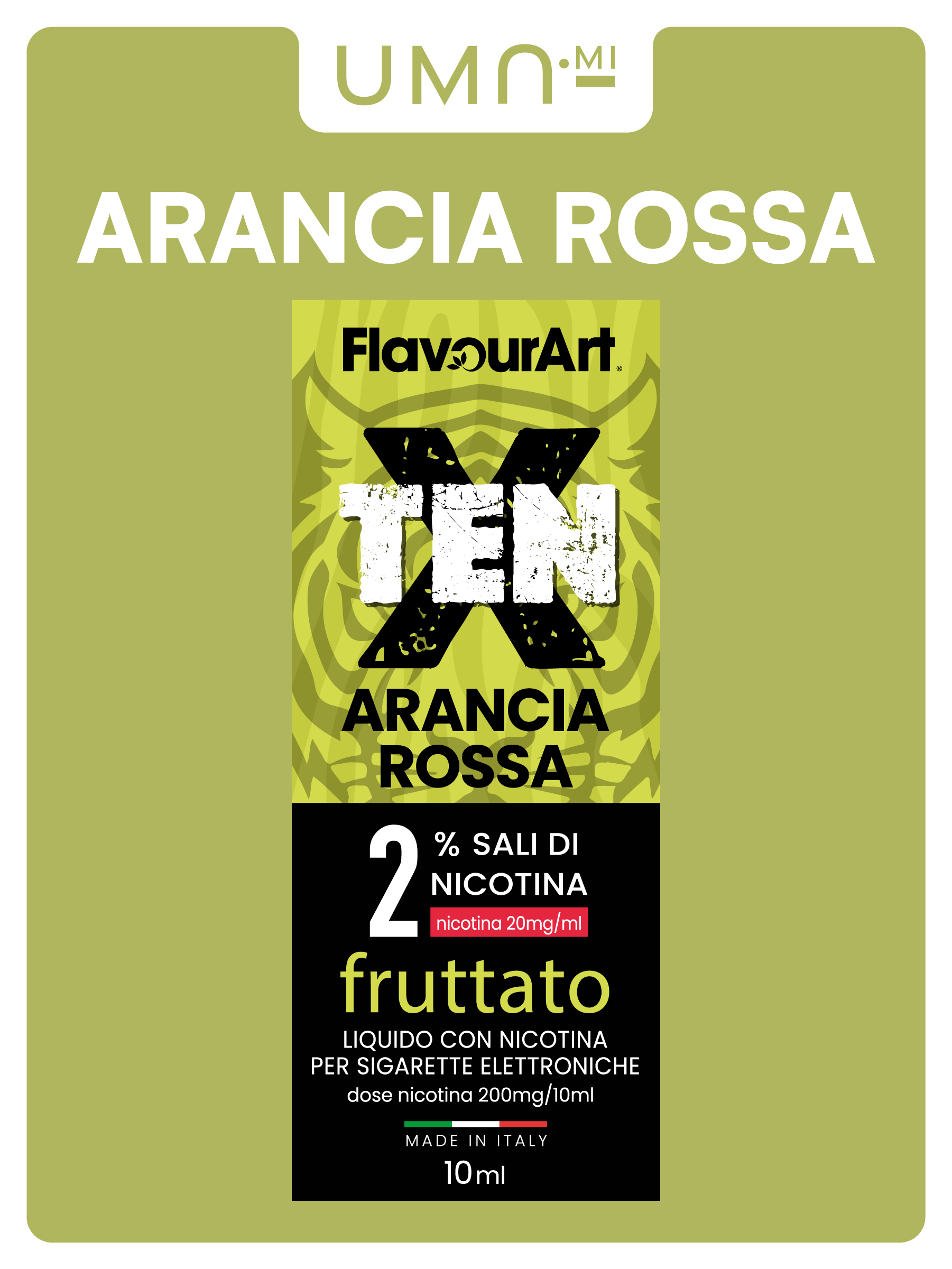 TenX Arancia Rossa 20 mg/ml