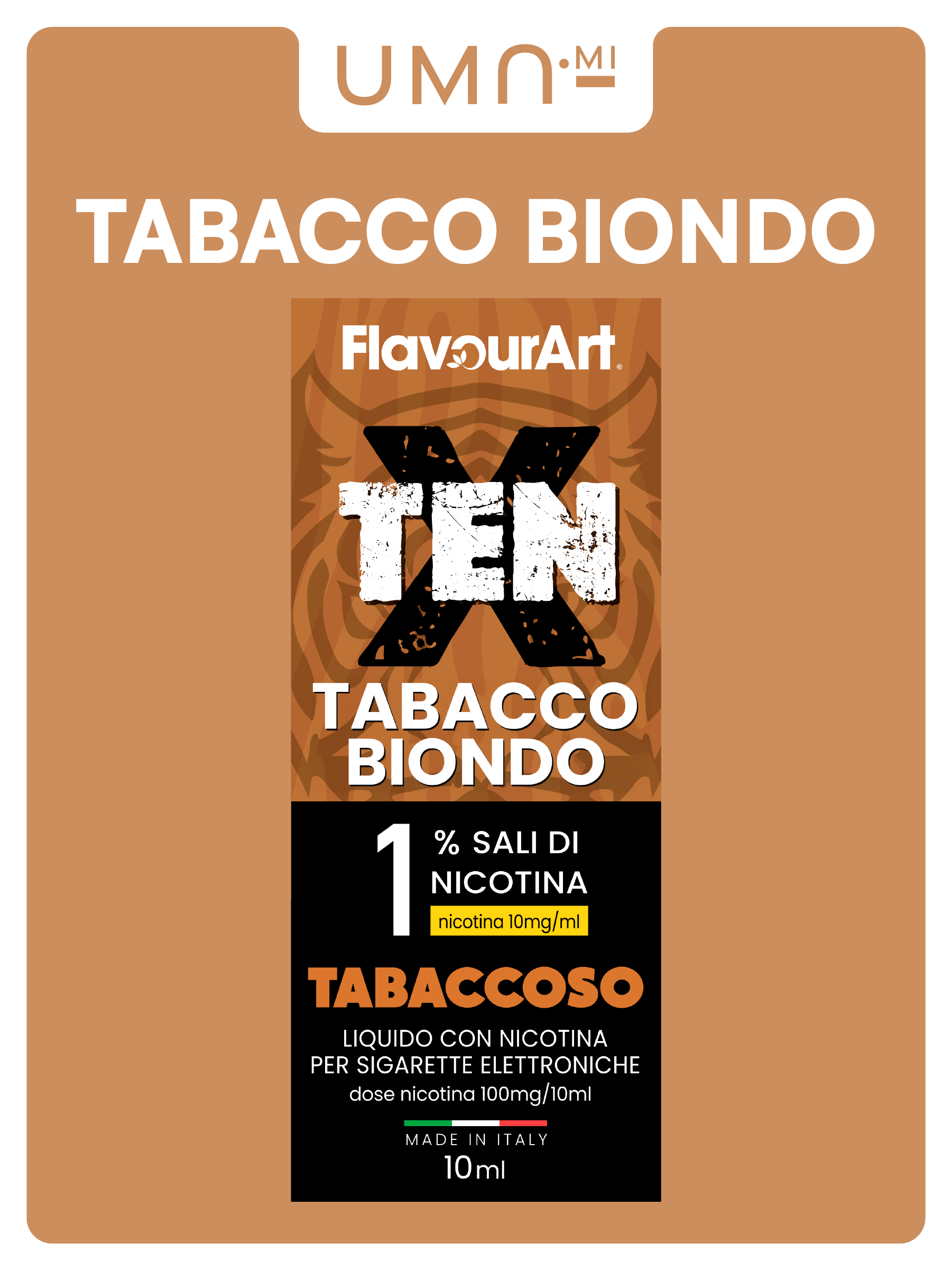 TenX Tabacco Biondo 10 mg/ml