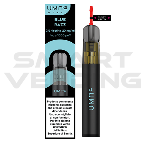 Uma.mi Wave Blue Razz 20mg/ml